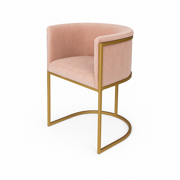 Küchenstuhl aus Samt | Modell ENRI