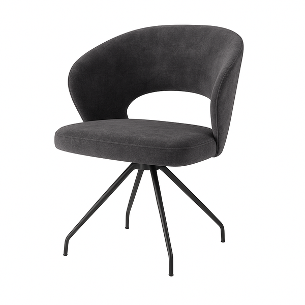 Küchenstuhl aus Samt | Modell ROSE